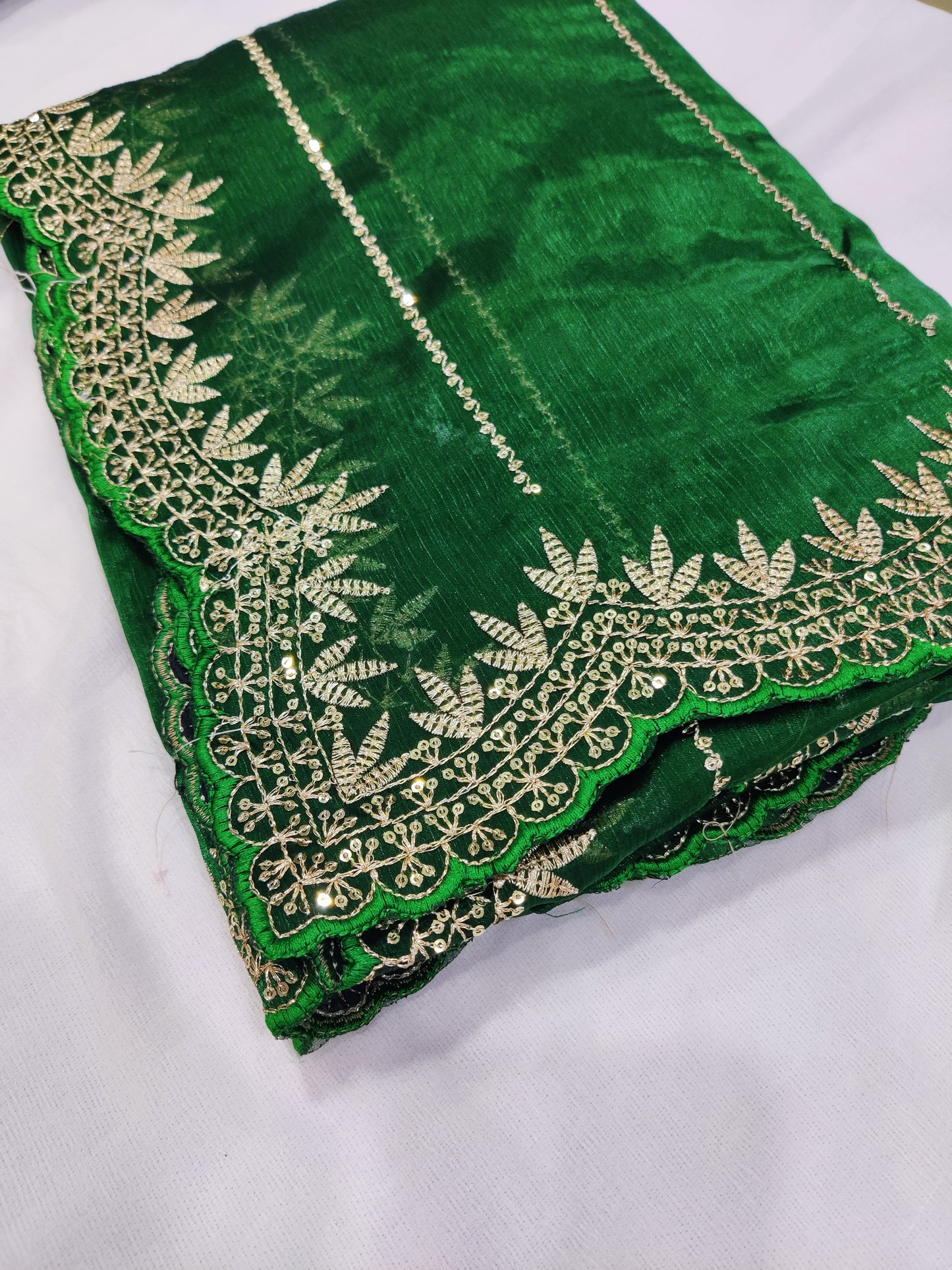 Bitiyaa Golden Embroidered Saree