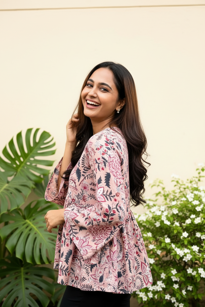 Bright Mauve Pose 3